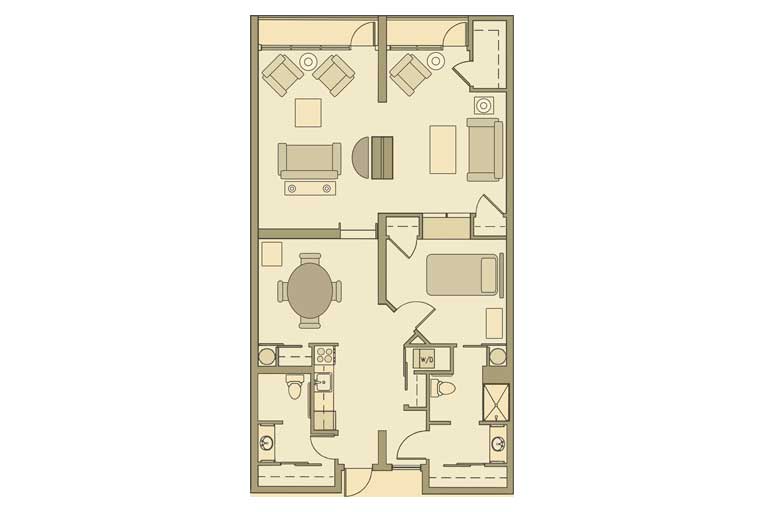 Floor Plans Senior Living Garden Plaza At Inverrary Fl