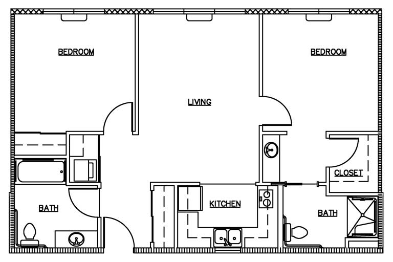 Harbor Place at Cottesmore Two Bedroom